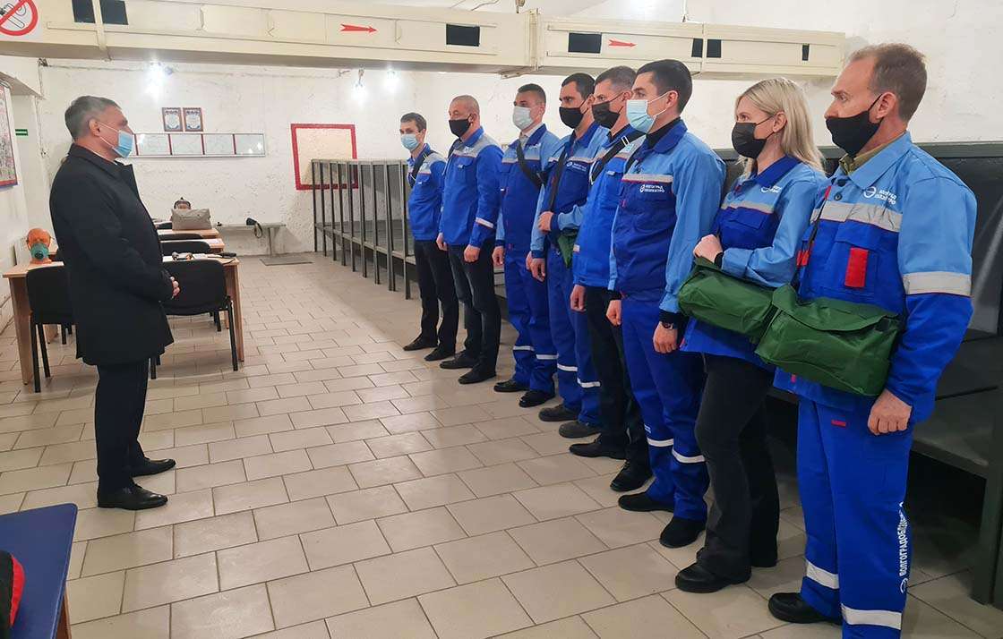  6 октября специалисты АО " Волгоградоблэлектро" приняли участие во Всероссийской̆ масштабной̆ тренировке по гражданской̆ обороне